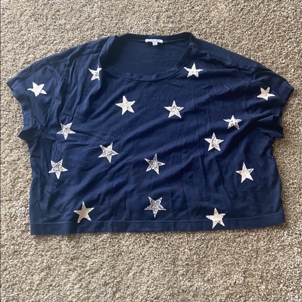 SPLENDID STAR CROP TOP